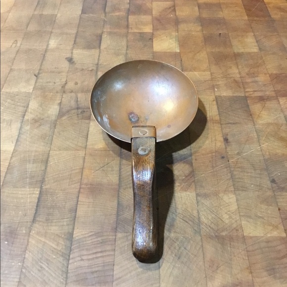 Antique Handmade Copper Ladle - Picture 3 of 4